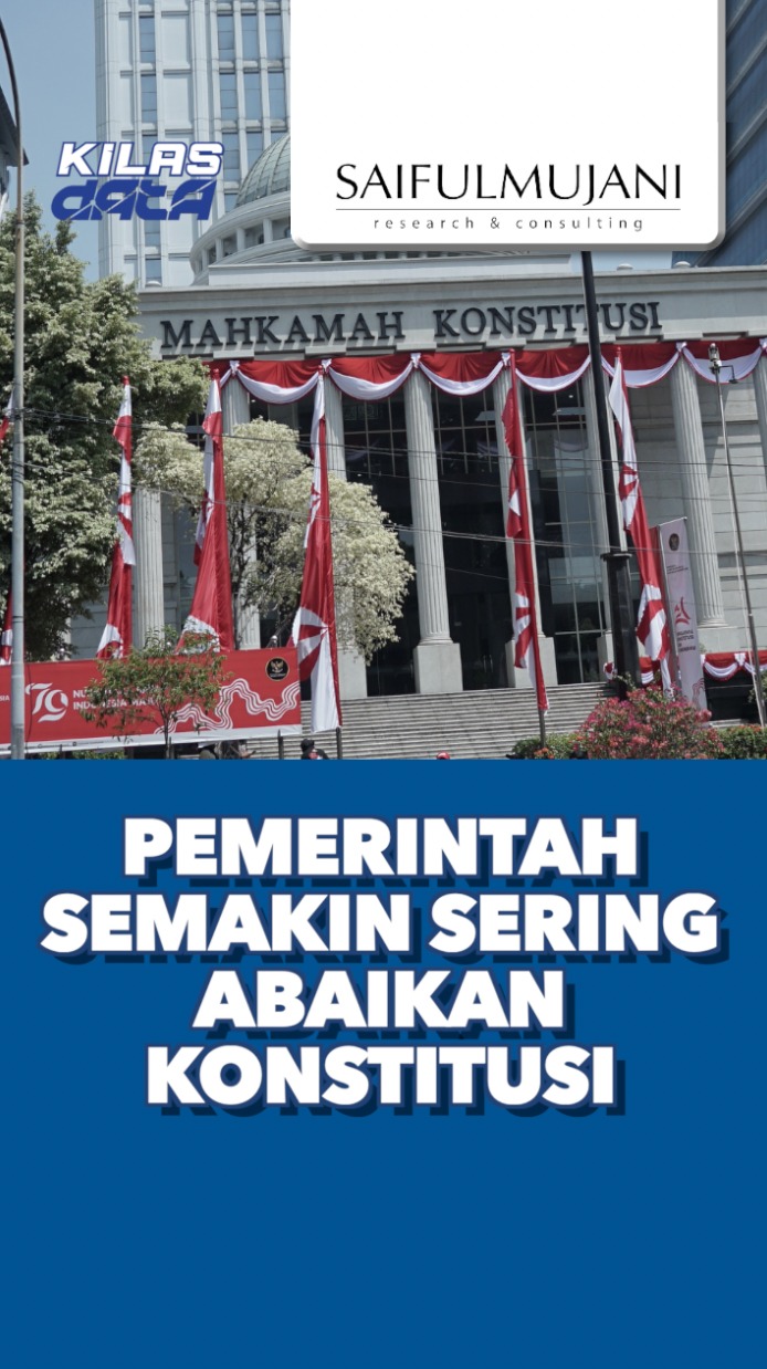 Pemerintah Semakin Sering Abaikan Konstitusi